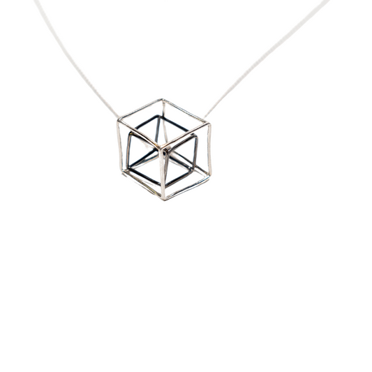 Cube on Cube  Necklace