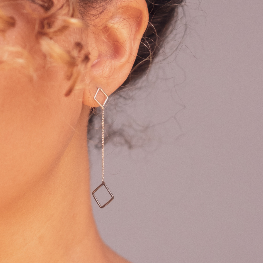 Squares on Squares Earrings